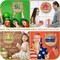 16 PCS Interchangeable Seasonal Welcome Sign for Front Door, Magnetic Rustic Wooden Wreath Decor with 15 Holiday Icons, Farmhouse Door Hanger for Spring Summer Fall Winter Home Decorations